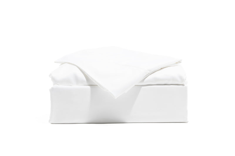Bamboo Bed Sheet Set in White