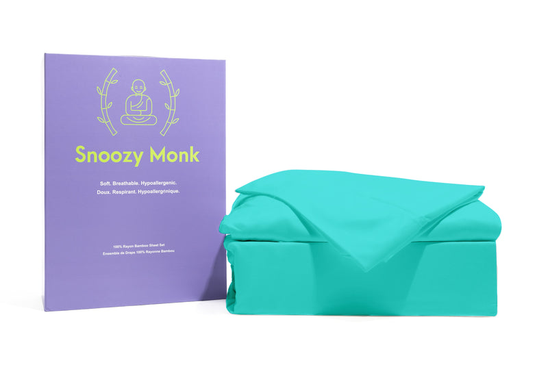 Bamboo Sheet Set in Blue Color