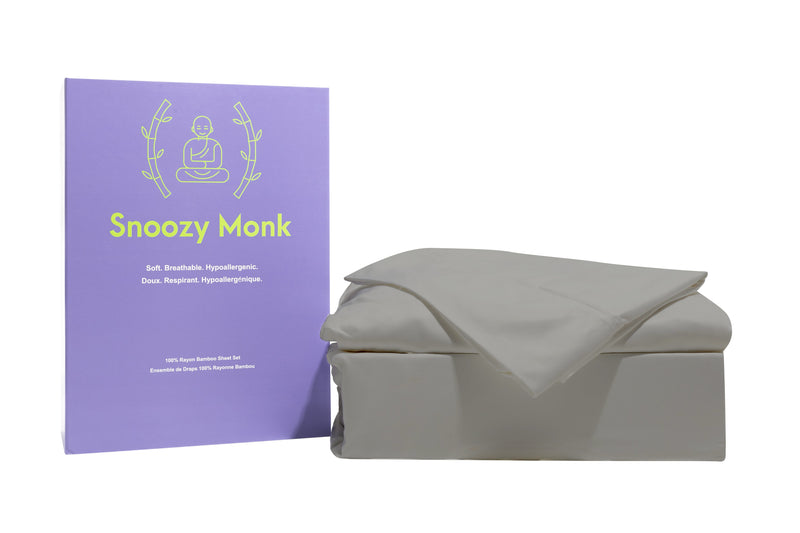 Bamboo Sheet Set in Grey Color