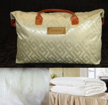 Athena Premium Silk Duvet White 