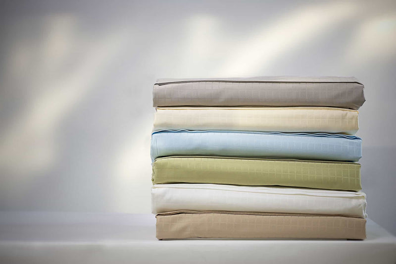 A stack of athena bamboo cotton pillow cases