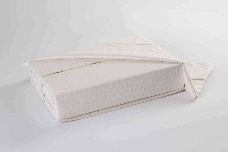 Athena Ivory / Cream Colour Bamboo Cotton Sheet Set in 300 Thread Count with Modern Pattern